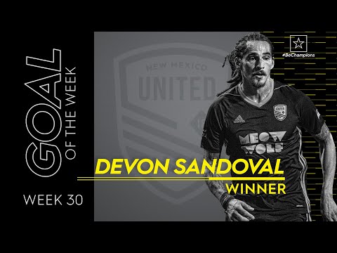 USL Championship Goal of the Week Winner | Week 30