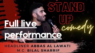 Abbas al lawati  stand up comedy perform in THY YA