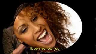 Glennis Grace - Ik Ben Niet Van Jou (Nieuwe Single 2012)  - TEKST - ondertiteld