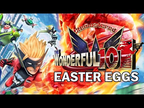 The Wonderful EASTER EGGS in The Wonderful 101: Remastered