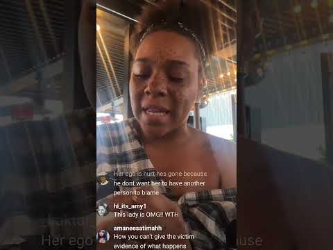 man throws hot water on briana latrise #growinguphiphop #foryou #brianalatrise