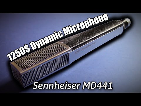 Vintage Sennheiser MD 441 N 1970s - Black / Silver image 10