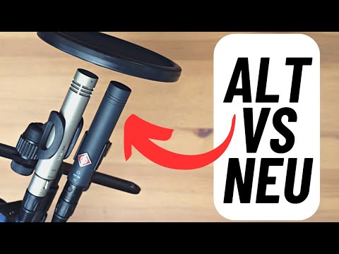 VINTAGE HYPE - klingen alte Mikrofone besser? Neumann KM184 vs Vintage KM84 Vergleich