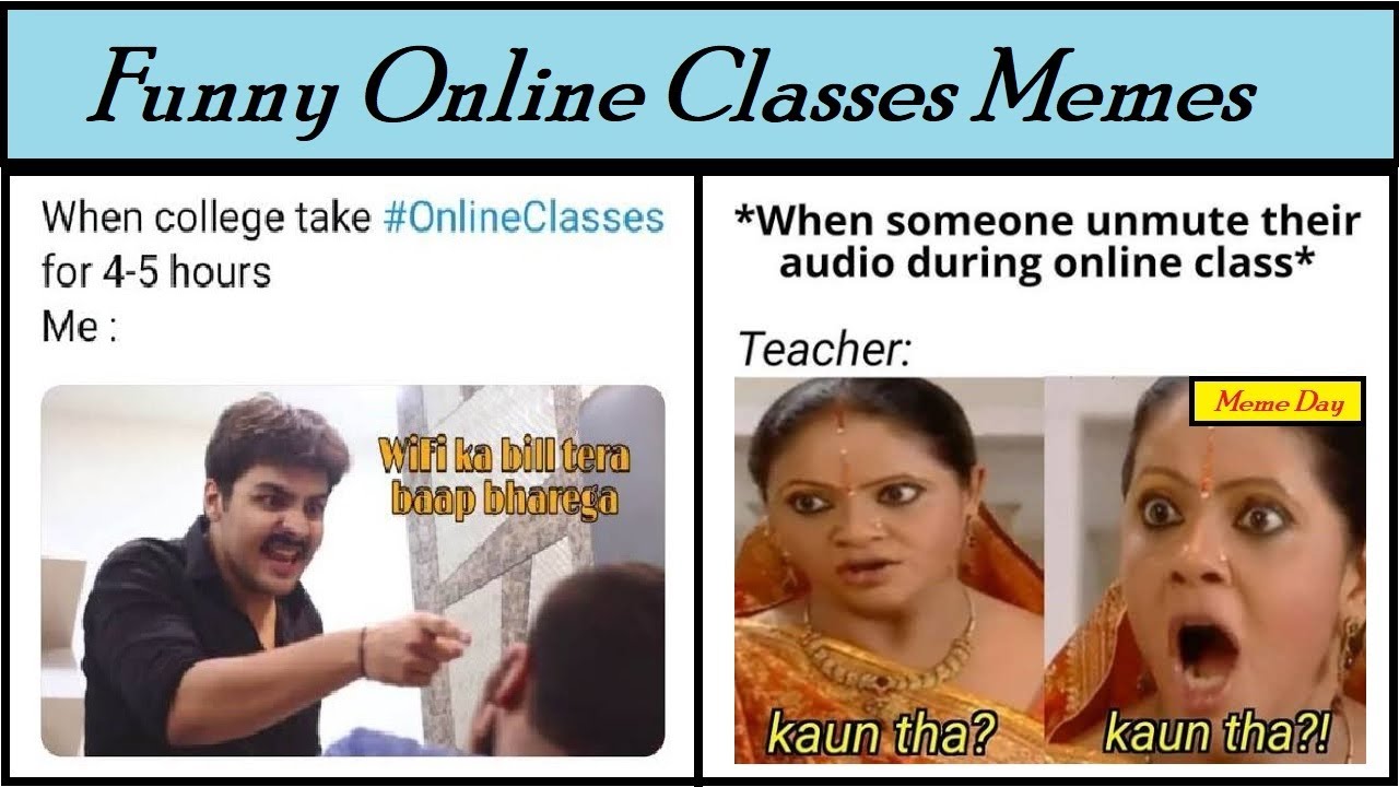 Funny Online Classes Memes || Meme Day ||