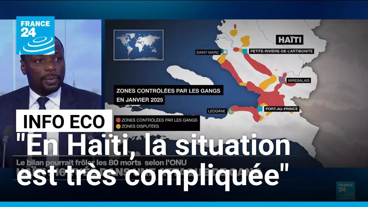 Illustration: Haïti sous le joug des gangs : une capitale assiégée, un État impuissant