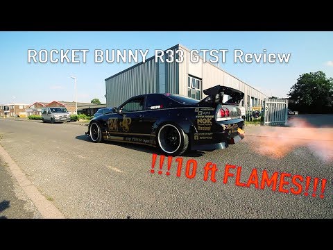 500BHP Rocket Bunny Nissan Skyline R33 GTST Review