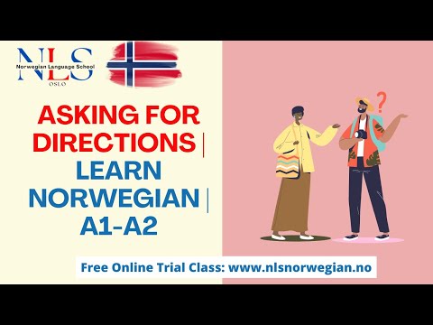 Learn Norwegian | Asking for Directions | Å spørre om veien | Episode 156 |  A1-A2