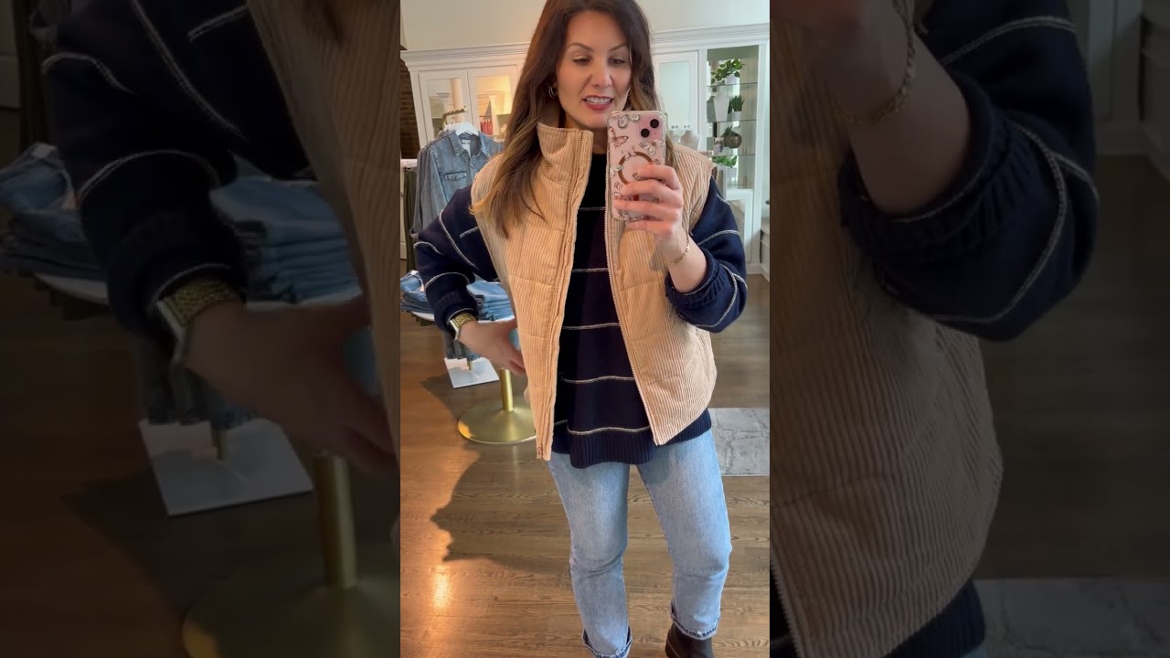 NEW Oversized Navy Sweater!! #fallstyle #ootdfashion #outfitinspo