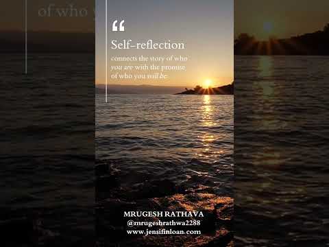 Self Reflection 🔥 #mrugeshrathava #motivation #Inspiration #post  #2025 #www.jensifinloan.com
