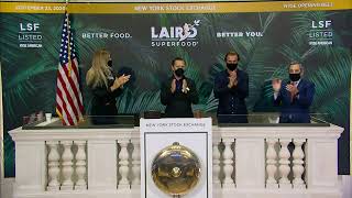 Laird Superfood, Inc. (NYSE American: LSF) Rings The Opening Bell®