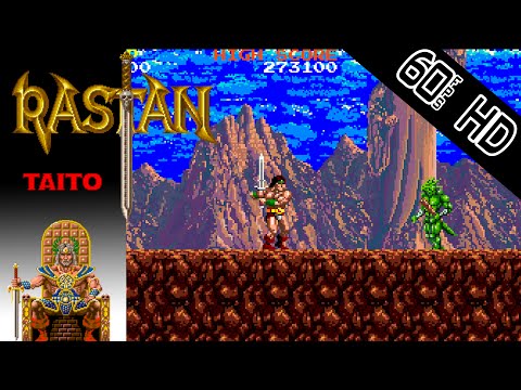 Rastan - World Record Speedrun [60fps][HD]- 16:56 [Normal] (No commentary)