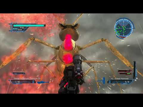 EDF Earth Defense Force 5 M 96 Land of Monsters - House of Flying Hammers - Fencer Inferno