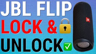 How To Lock & Unlock JBL Flip Speakers (4/5/6)