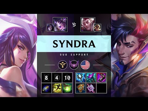Syndra Support vs Rakan - NA Master Patch 25.19