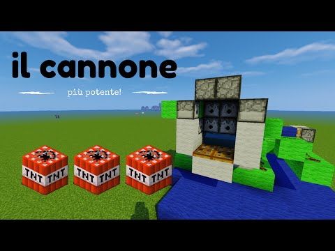 IL CANNONE DI TNT PIU' POTENTE IN MINECRAFT + DOWNLOAD!