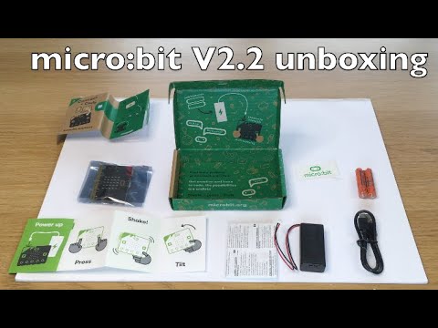 BBC Micro:bit V2.2 GO,The Complete Starter Kit unboxing video