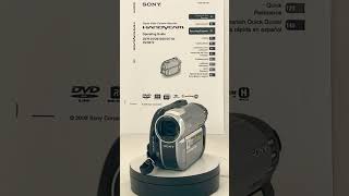 Listen to the features of the Sony DCR-DVD810 HandyCam