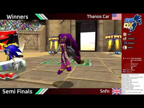 FBOpen1 | Thanos Car VS Snfn | Winners Semi Finals | Sonic Riders DX 1.0.1 Online Tournament