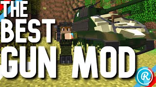 The BEST Minecraft Gun Mod 1.12.2 - FLANS MOD ULTIMATE GUIDE!