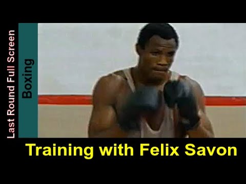 Boxing Training with the Stars: Boxer Felix Savon Workout Session in Widescreen Color