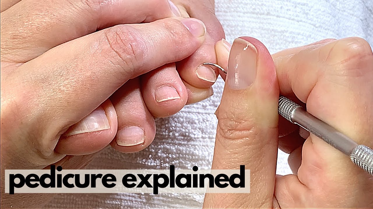Gentle, Simple Pedicure Explained [Watch Me Work]