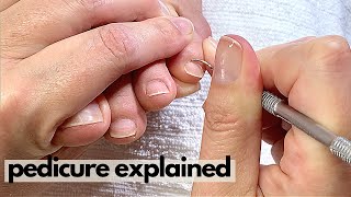 Gentle, Simple Pedicure Explained [Watch Me Work]