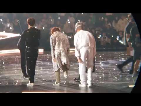 181212 BTS 'REACTION and SPEECH' Winning 'Favorite Dance Artist Male' Award @2018 MAMA in JAPAN