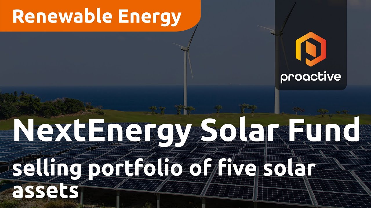 NextEnergy Solar Fund selling portfolio of five solar assets