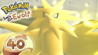 Elektrisierendes legendäres Pokémon Zapdos im Kraftwerk 🌏 POKEMON LET'S GO EVOLI #40