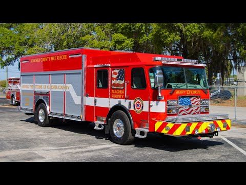Walk Around of Alachua County Fire Rescue's E-ONE Heavy Rescue - SO144018
