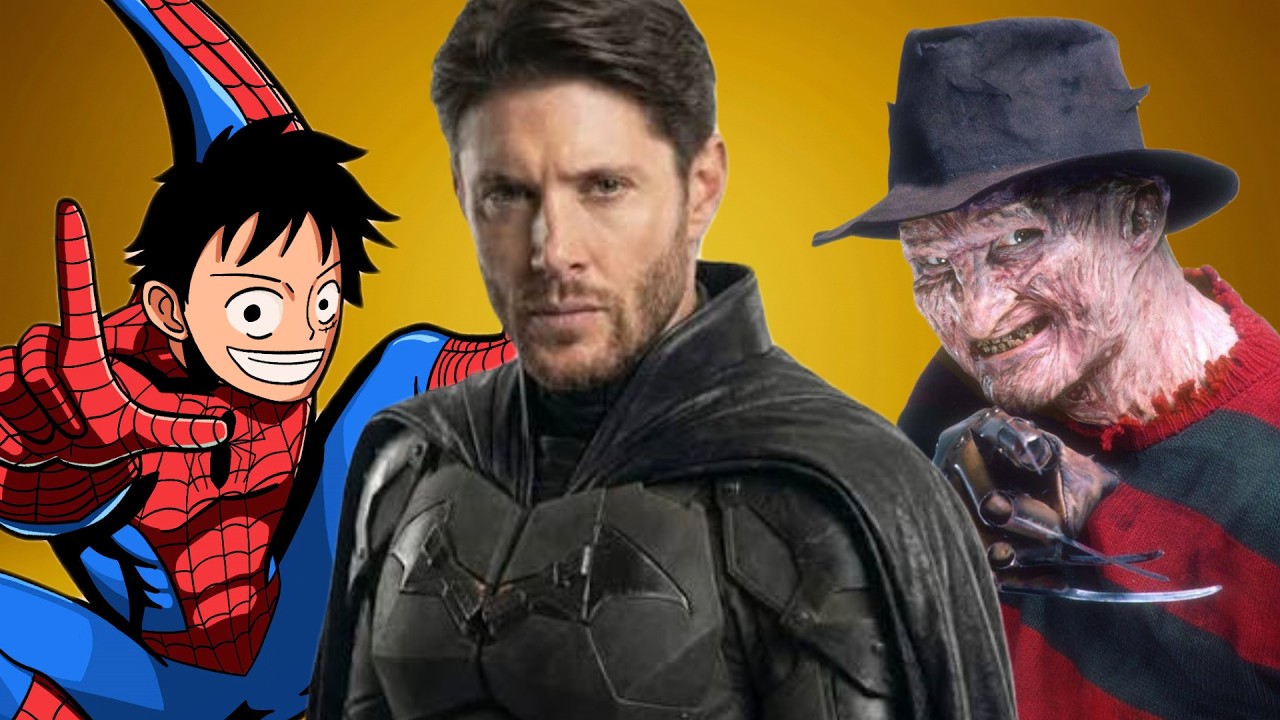 Jensen ackles es el nuevo batman, spider-man copió a luffy, ¡freddy krueger regresa!