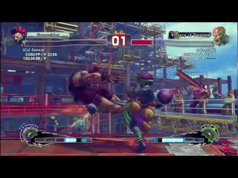 [Akuma] ICxI Sencer vs Orkanone [Dhalsim]  SSF4 AE Version 2012