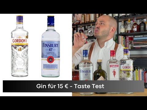 Gin for 15€ from the supermarket - Gin producer tests