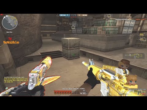 Crossfire 2.0 :M4A1 Noble Gold 2 Pet - Hero Mode X - By Rua Ngao - Zombie V4