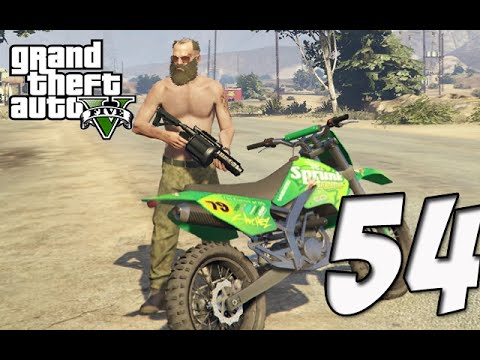 Grand Theft Auto 5 Gameplay Walkthrough | Part 54 - SKYDIVING WITH A 4 WHEELER!!