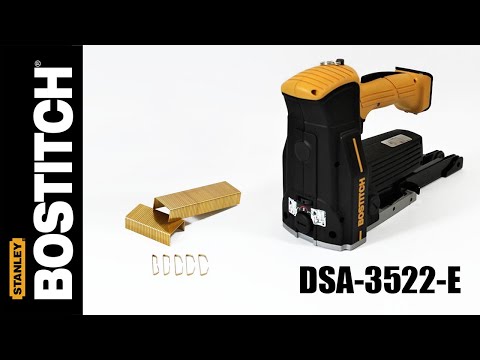Mobilne narzędzie do łączenia kartonów: Zszywacz Bostitch DSA-3522-E
