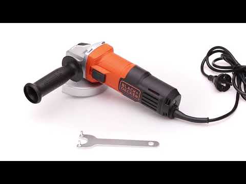 BLACK+DECKER G650-IN Small Angle Grinder Machine for Grinding and Cutting Through Rigid Surfaces.