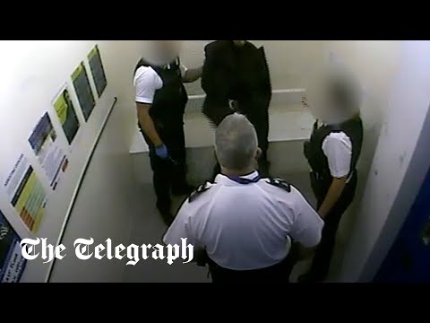 Footage shows moments before custody sergeant Matt Ratana was shot dead at Croydon Police station