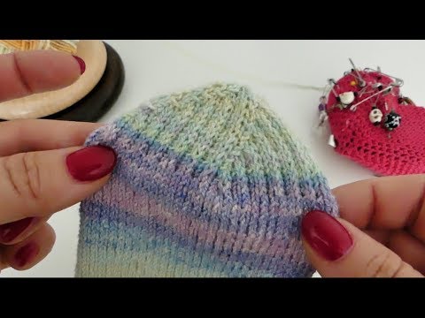 Knitting the reinforced propeller tip - easy