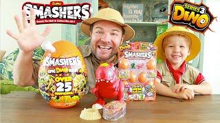 DINOSAUR TOY IDEAS  - ZURU SMASHERS 🥚 Epic Dino Egg + SmashRex Playset
