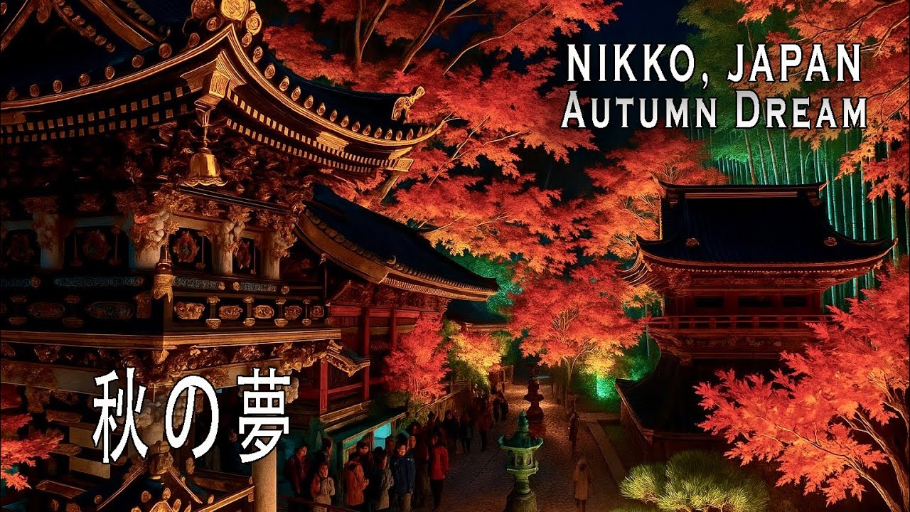 Япония, Никко: Осенний Сон, 4K