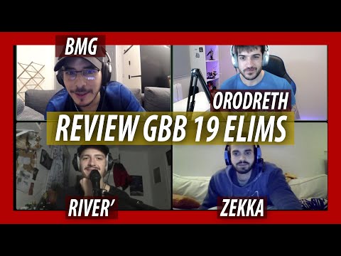 Review GBB 19 Solo eliminatorias con ZEKKA, RIVER, BMG y DAGUS WAN | Directo resubido
