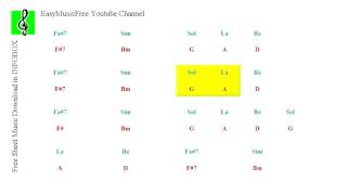 Tanta voglia di lei - Pooh - World ethnic backing track - Play Along (Guitar chords)