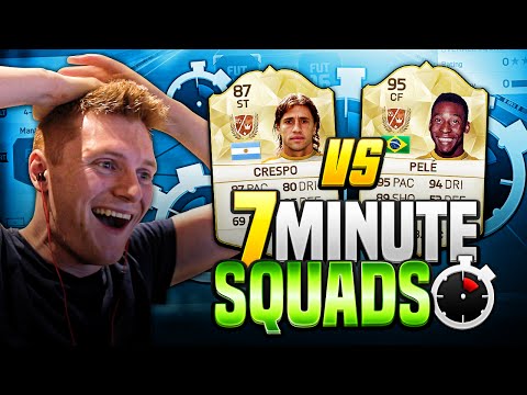 FIFA 16 - INSANE PELE VS CRESPO 7 MINUTE SQUADS!!!