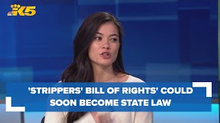 'Strippers' bill of rights' is one step closer to becoming Washington state law