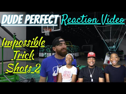 Dude Perfect | Unpredictable Trick Shots 2 Reaction Video|  Real Hicks Family Vlogs
