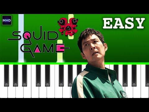 Squid Game - Mingle Game Song “Round and Round” - Easy Piano Tutorial