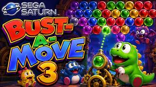 Bust-A-Move 3 - Sega Saturn (Gameplay)