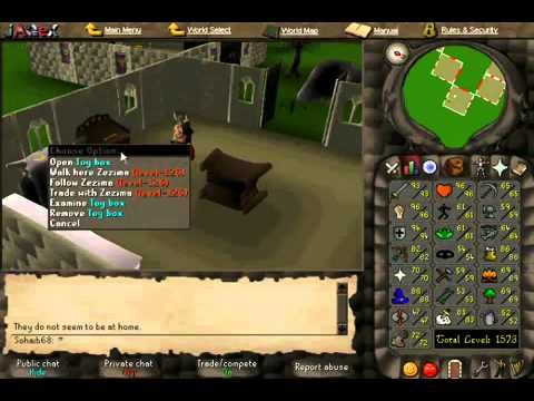 Zezima shows off all 99 skill capes