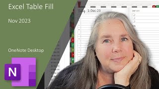 Excel to OneNote for Quick Page Creation